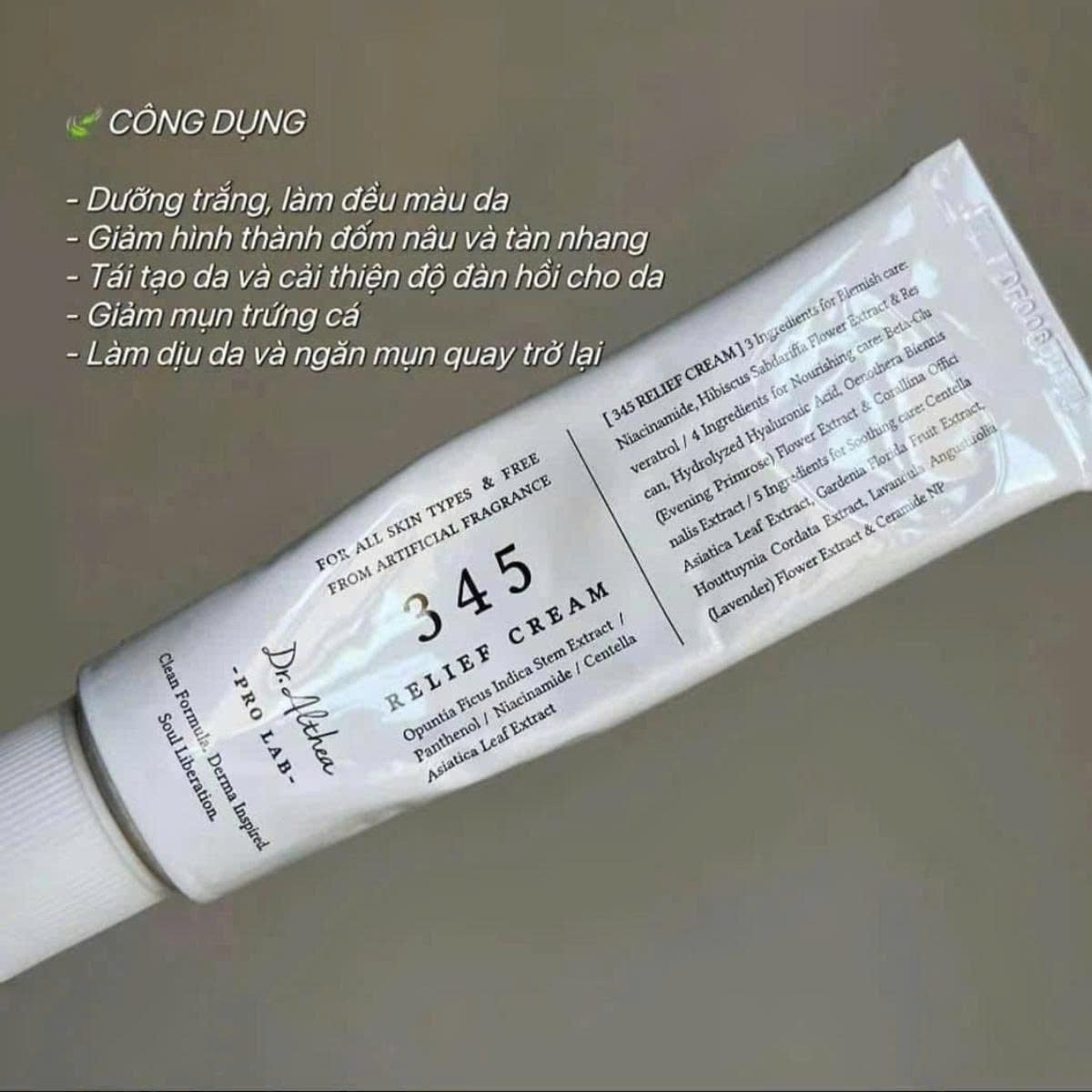 Kem dưỡng DR.ALTHEA 345 dưỡng ẩm, phục hồi da 50ml