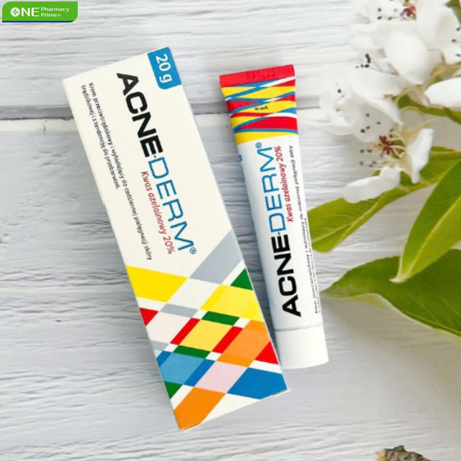 Kem Trị Mụn Mờ Thâm ACNE Derm Kwas Azelainowy 20% 20g