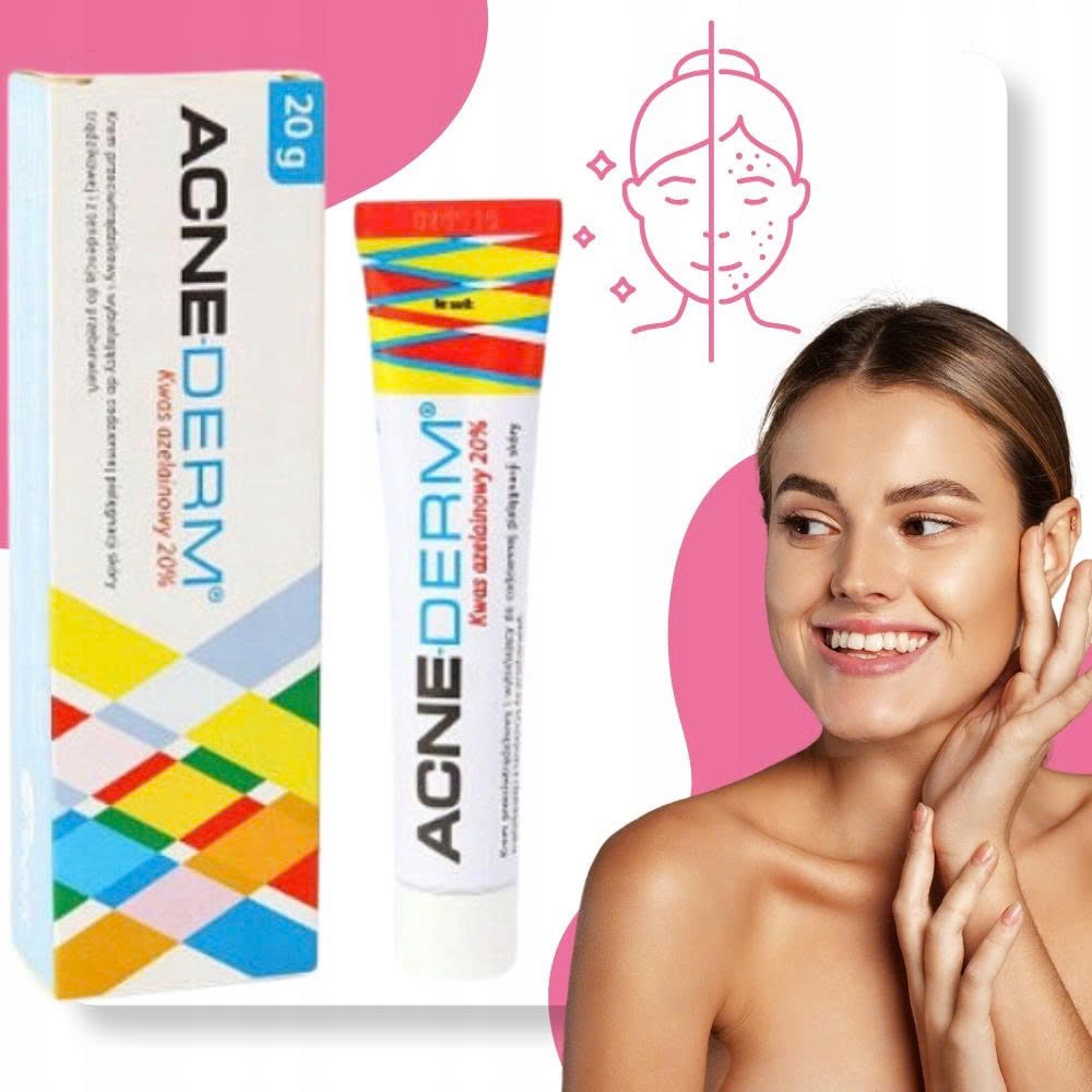 Kem Trị Mụn Mờ Thâm ACNE Derm Kwas Azelainowy 20% 20g