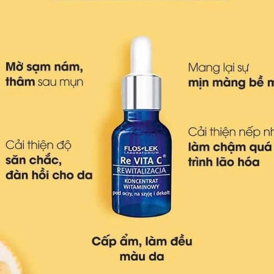 Serum Floslek Re Vita C - Dưỡng đêm Vita C - Nhập Khẩu 30ml