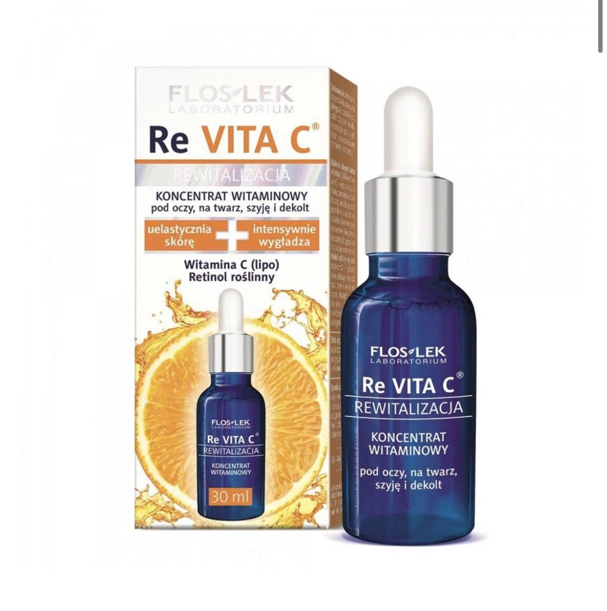 Serum Floslek Re Vita C - Dưỡng đêm Vita C - Nhập Khẩu 30ml