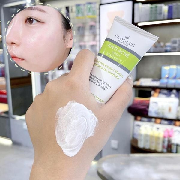 Kem dưỡng Floslek - Anti acne 24h Mattifying Cream 50ml - Nhập Khẩu 50ml