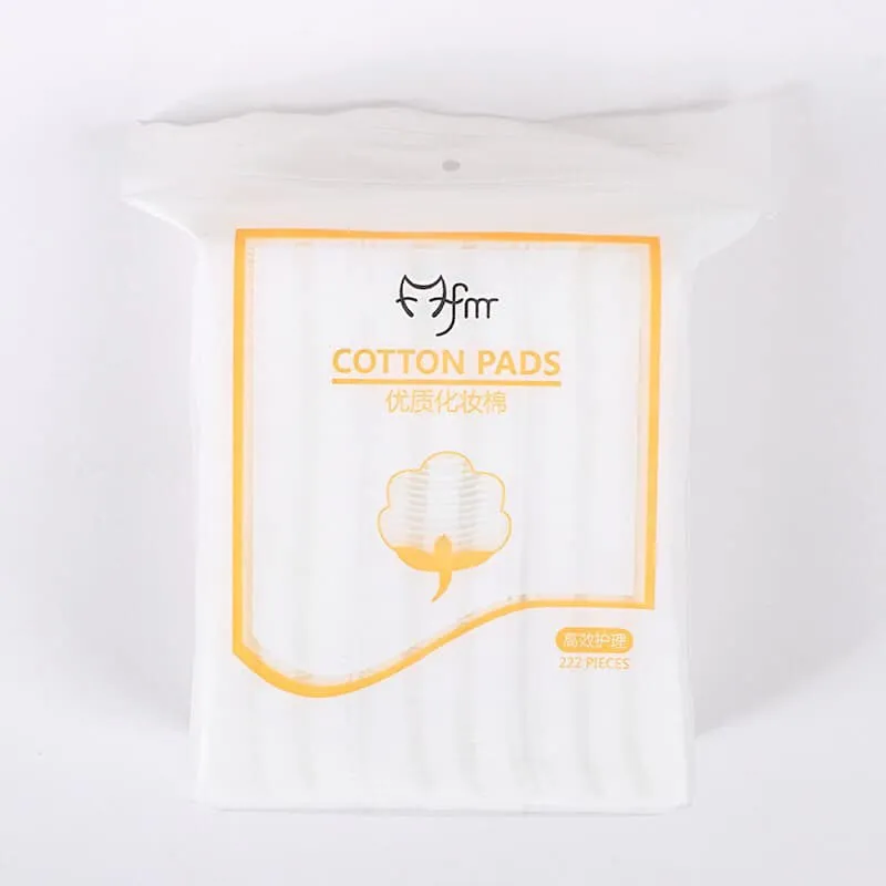 Bông Tẩy Trang COTTON PADS Mèo 222 Bông Tự Nhiên, 3 Lớp Mềm Mại, Không Xơ Bông