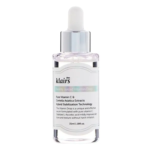 Serum KLAIRS Vitamin C Freshly Juiced Vitamin Drop Hỗ Trợ Mờ Thâm Trắng Da 35ml