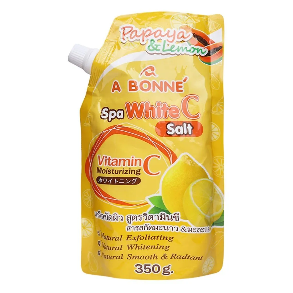ABONNE Muối Tắm Tẩy Tế Bào Chết Spa - A Bonne Spa Milk Salt Làm Trắng & Mềm Mịn Da 350g
