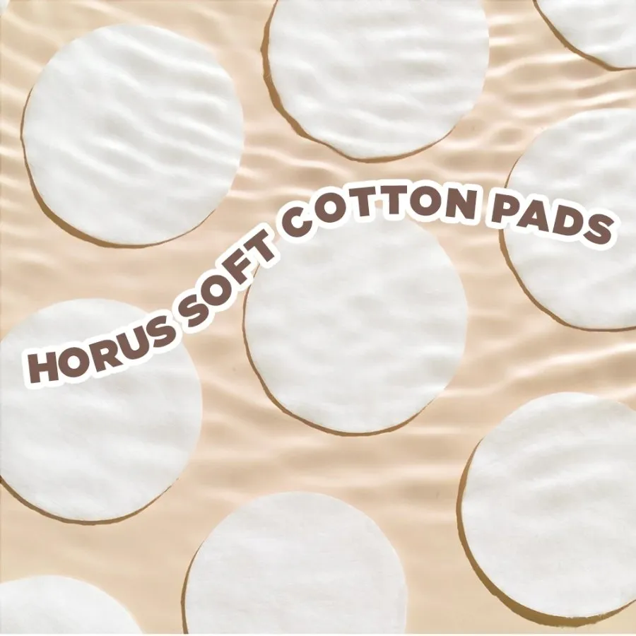 Bông tẩy trang HORUS Soft Cotton Pads Mềm Mại Giúp Làm Sạch Êm Dịu 120 Miếng
