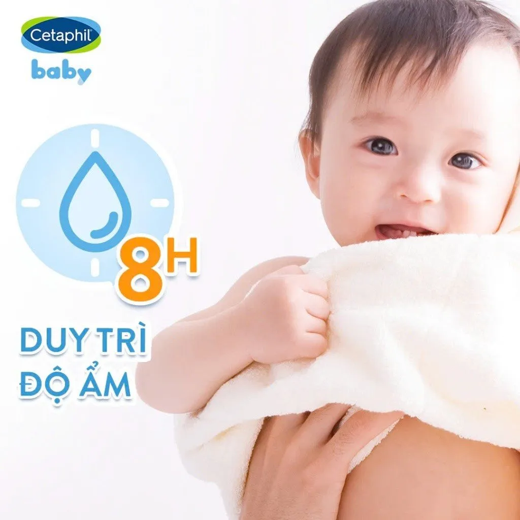 COMBO Cetaphil Baby With Organic Calendula Tắm Gội Cetaphil Baby & Sữa Dưỡng Da Mềm Mịn Cho Bé