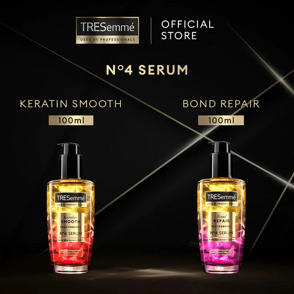Serum TRESemmé Keratin Smooth Cho Tóc Vào Nếp, Giảm Gãy Rụng 100ml