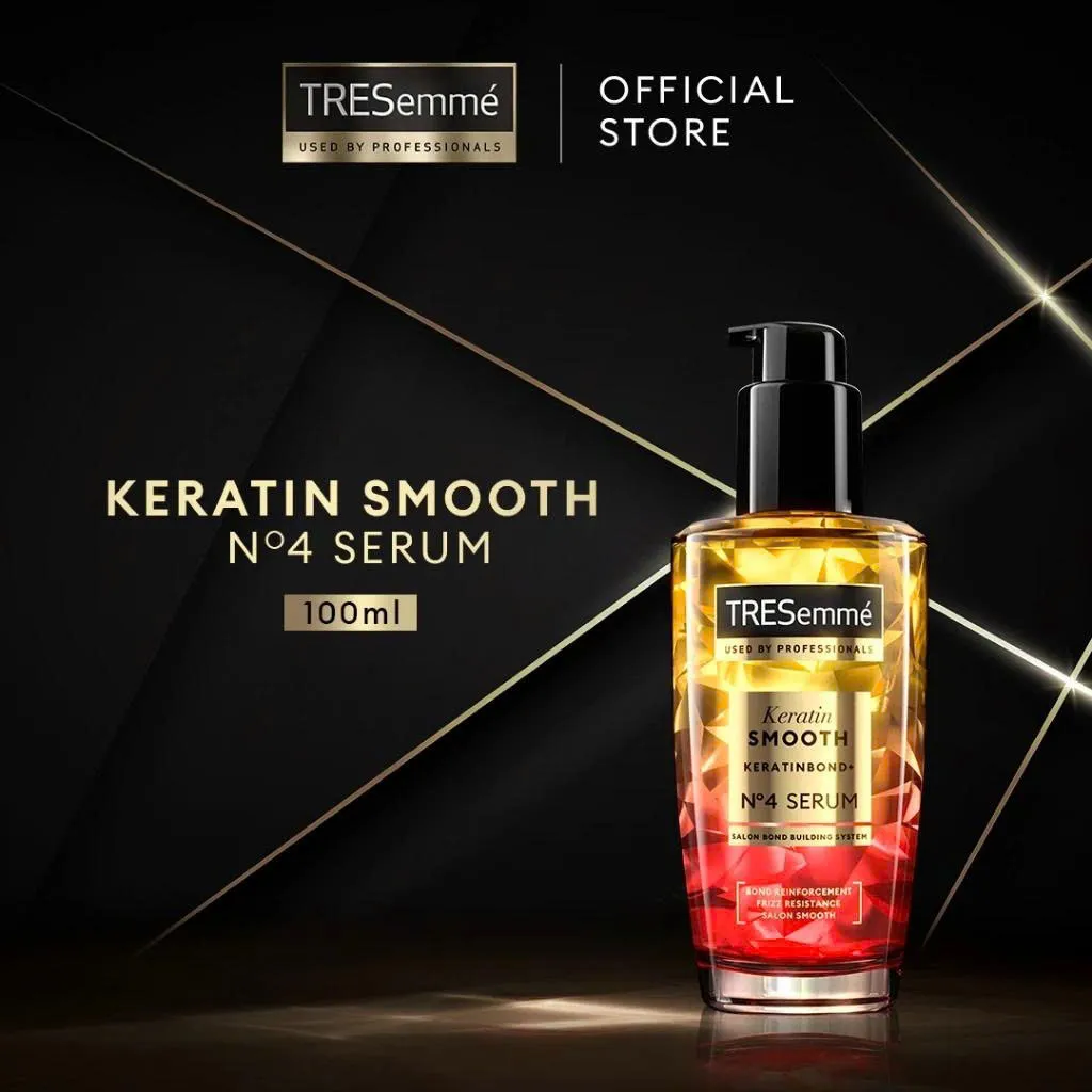 Serum TRESemmé Keratin Smooth Cho Tóc Vào Nếp, Giảm Gãy Rụng 100ml