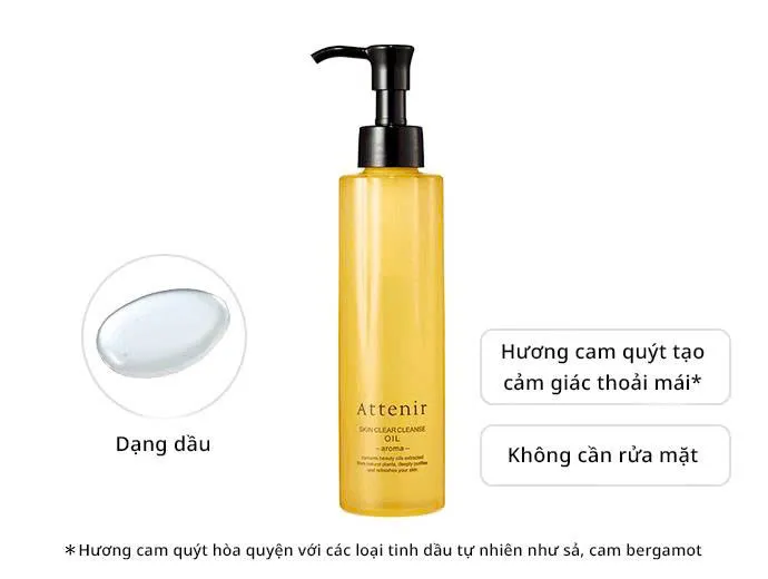 Dầu tẩy trang Attenir Skin Clear Cleansing Oil (175 ml)