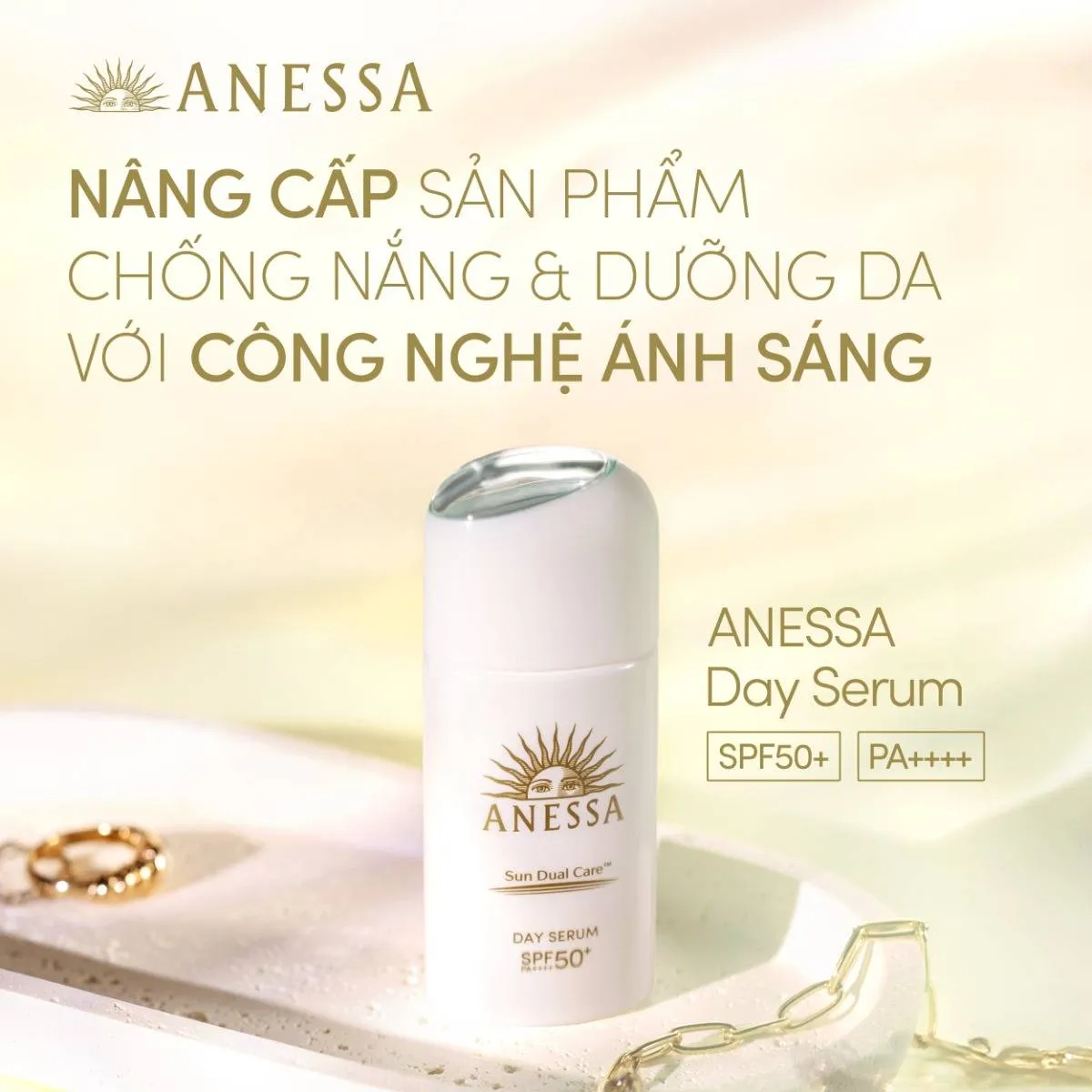 Tinh Chất Chống Nắng ANESSA Revolutionary Day Serum Bảo Vệ Da, Hạn Chế Lão Hóa 30ml