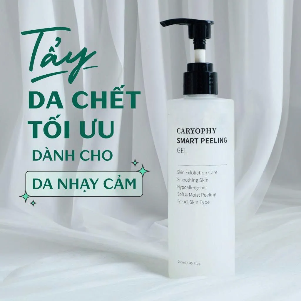 Gel tẩy tế bào chết Caryophy Smart Peeling Gel - Tẩy da chết vật lý dịu nhẹ cho da mụn