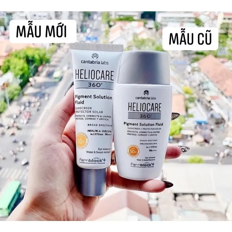 Kem Chống Nắng HELIOCARE 360 Pigment Solution Fluid Làm Mờ Đốm Nâu, Tàn Nhang 50mL