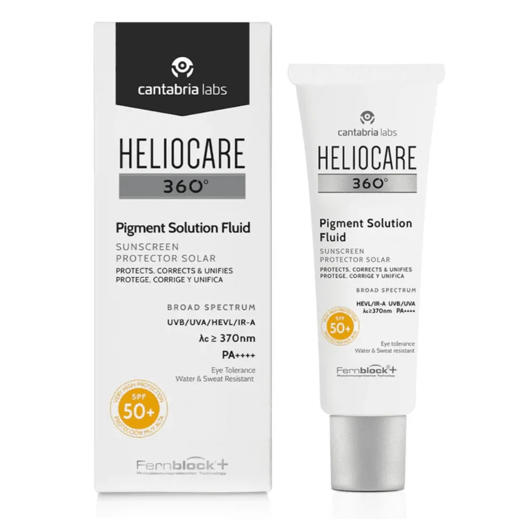 Kem Chống Nắng HELIOCARE 360 Pigment Solution Fluid Làm Mờ Đốm Nâu, Tàn Nhang 50mL