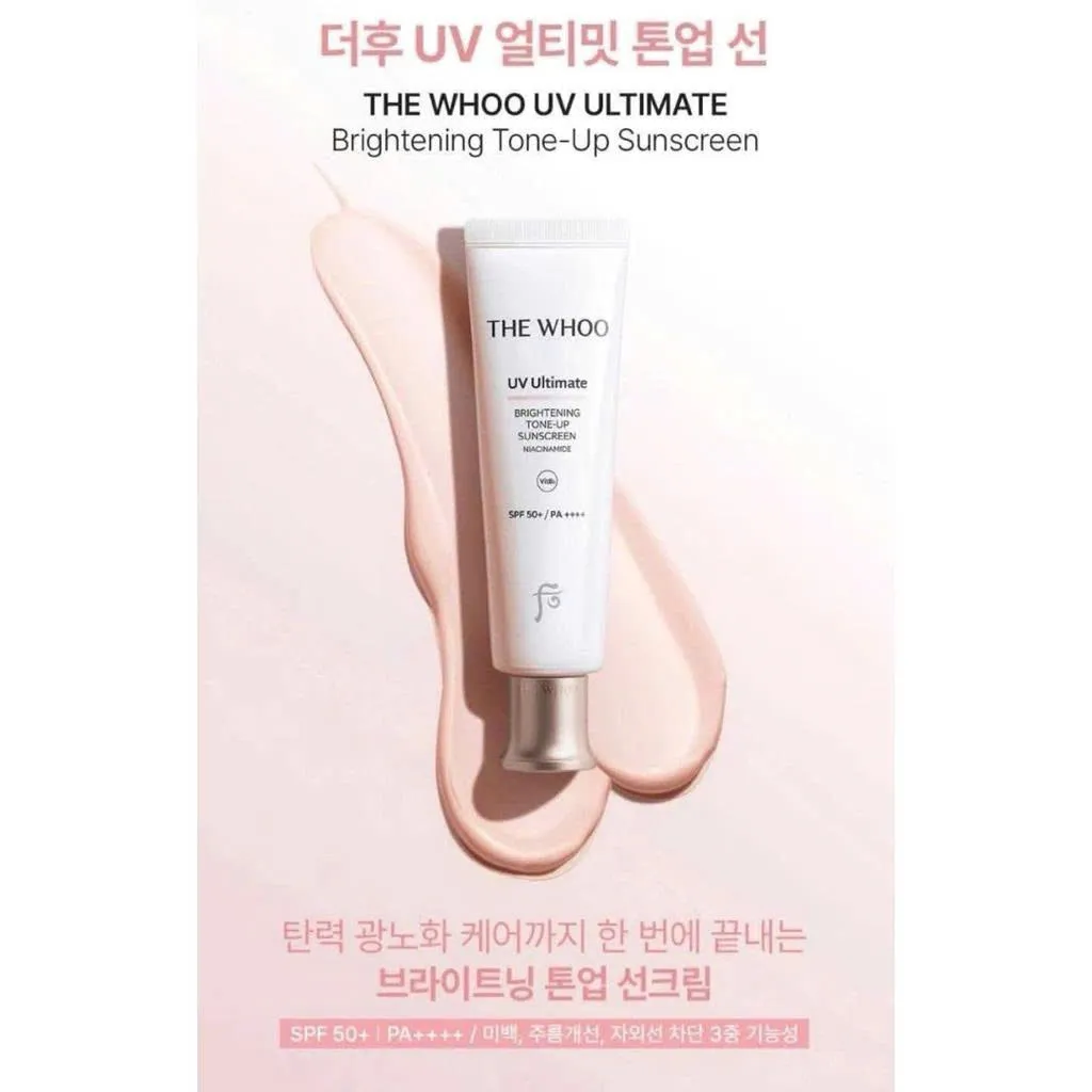 Kem Chống Nắng Nâng Tone Whoo UV Ultimate Brightening Tone Up SPF50+/PA++++