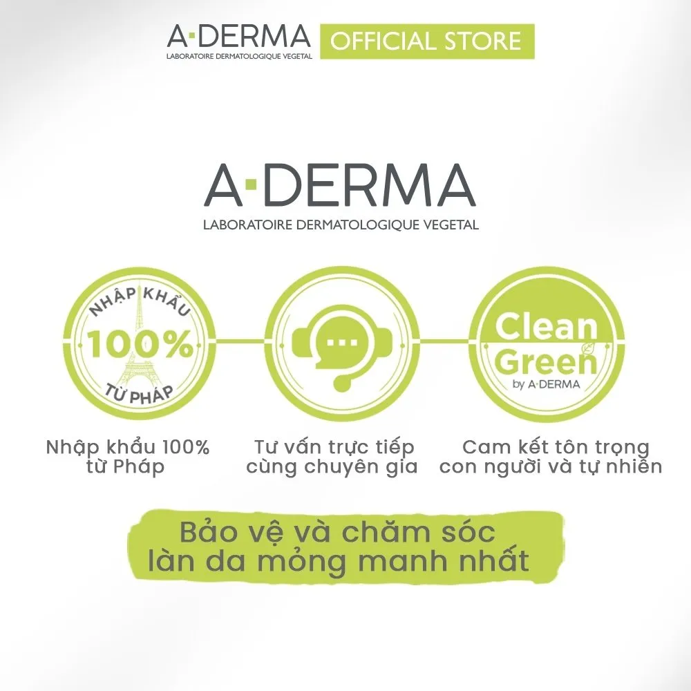 Kem Dưỡng A-derma Biology AC Perfect Anti-Blemish Fluid Giảm Mụn, Kiểm soát Bã Nhờn 40ml