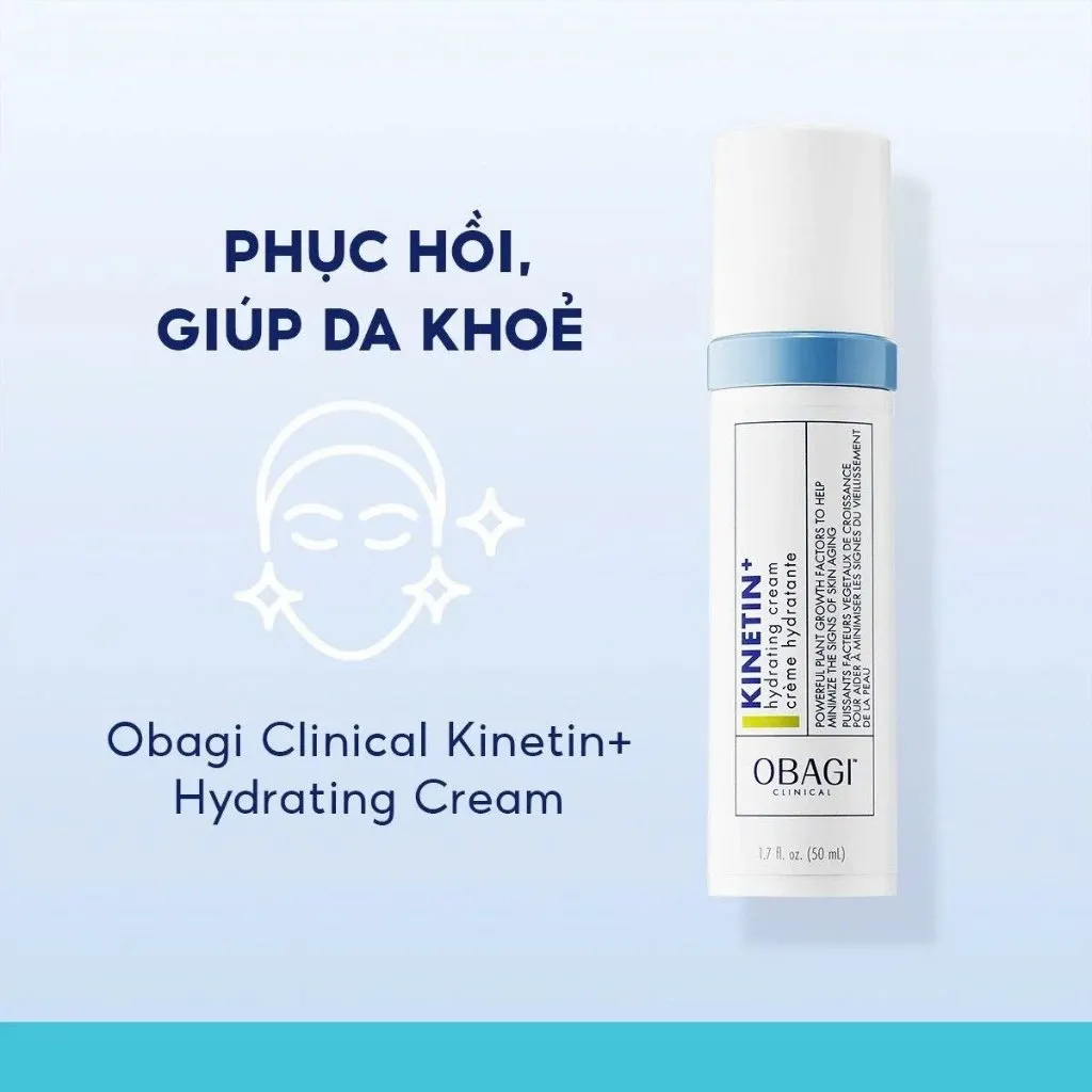 Kem Dưỡng OBAGI Clinical Kinetin+ Hydrating Cấp Ẩm, Cải Thiện Da Lão Hóa 50ml