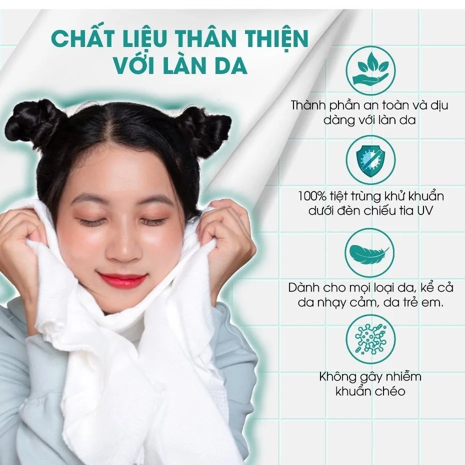 Khăn Tắm Nén DR.SERA Relaxing Travel Compressed Towel Thư Giãn Tiệt Trùng