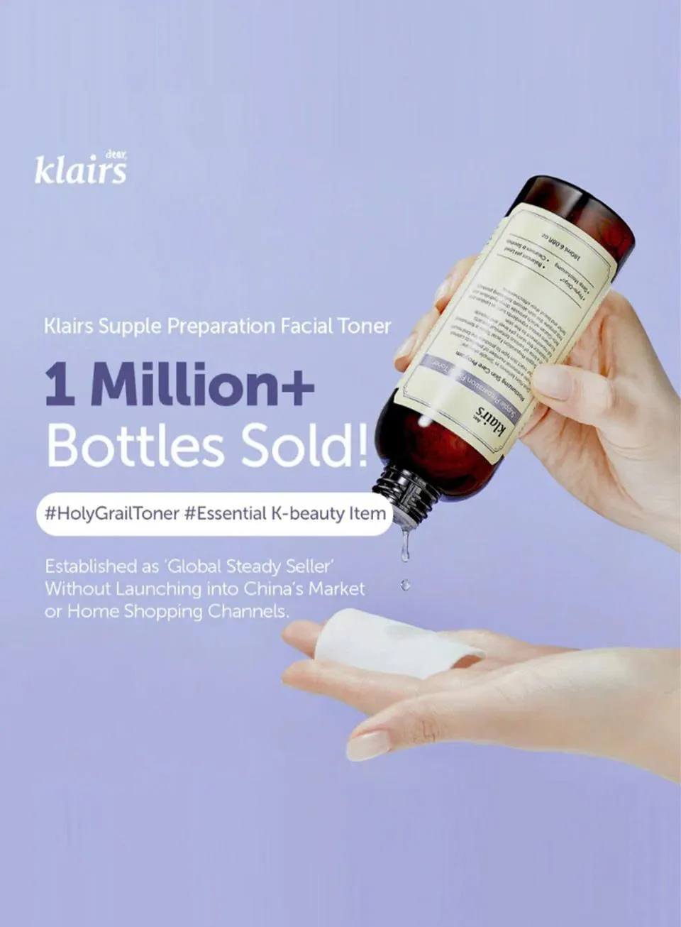 KLAIRS Supple Preparation Facial Toner - [Mùi thảo mộc] 180ml