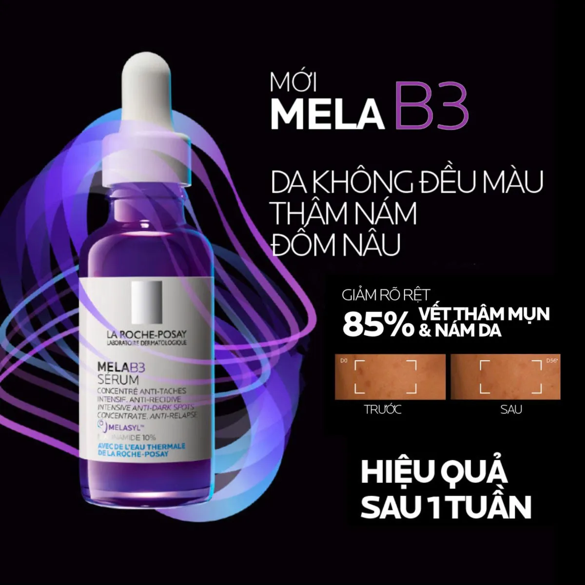 Laroche Posay Mela B3 Serum Giúp Mờ Thâm Nám Và Sáng Da 30ml