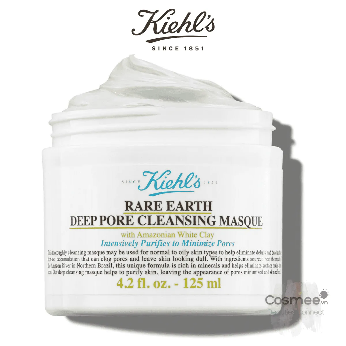 Mặt Nạ Đất Sét Kiehl's Rare Earth Deep Pore Cleansing Masque