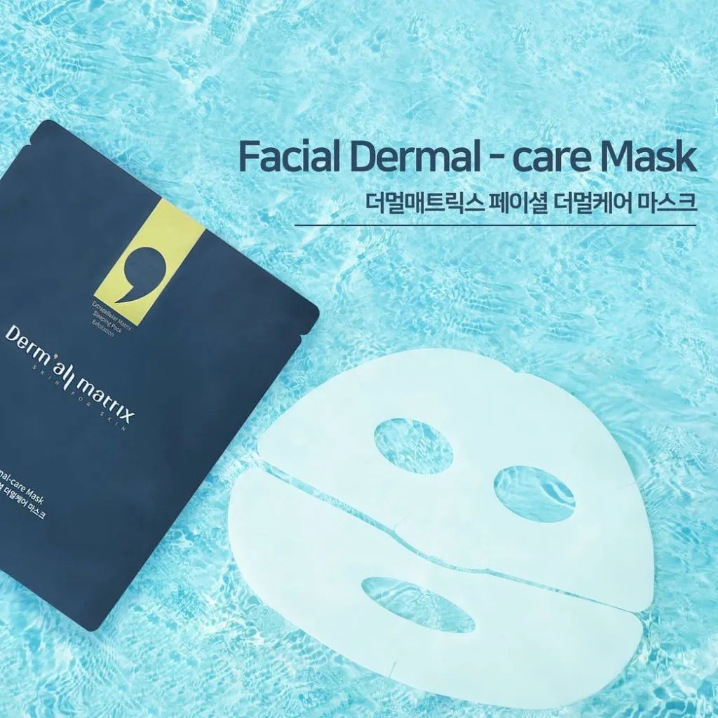 Mặt Nạ Derm All Matrix Dưỡng Trắng, Nâng Cơ, Cấp Nước Tức Thời - Hộp 4 Miếng