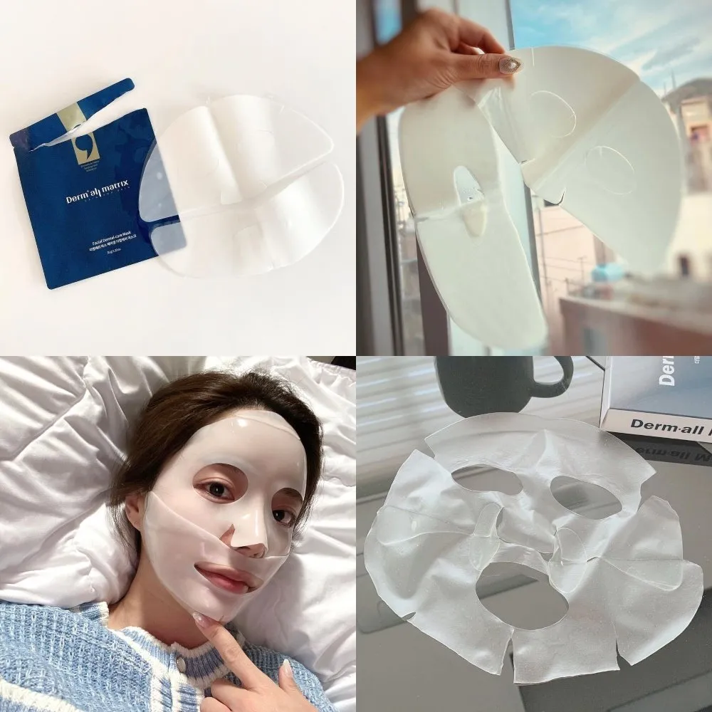 Mặt Nạ Derm All Matrix Dưỡng Trắng, Nâng Cơ, Cấp Nước Tức Thời - Hộp 4 Miếng
