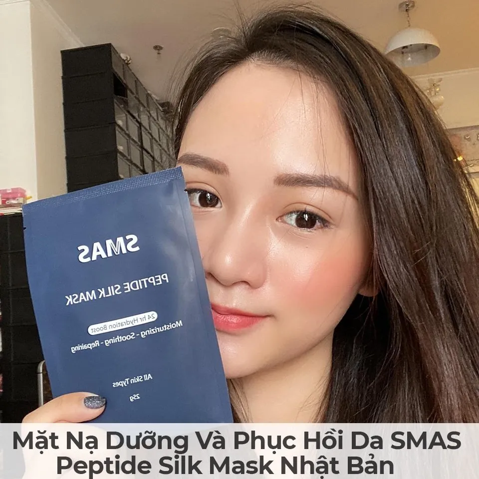 Mặt Nạ SMAS Peptide Silk Mask Giúp Dưỡng Ẩm, Làm Dịu, Mềm Mịn Da 25g