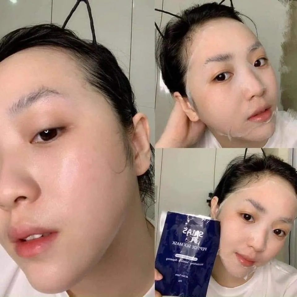 Mặt Nạ SMAS Peptide Silk Mask Giúp Dưỡng Ẩm, Làm Dịu, Mềm Mịn Da 25g