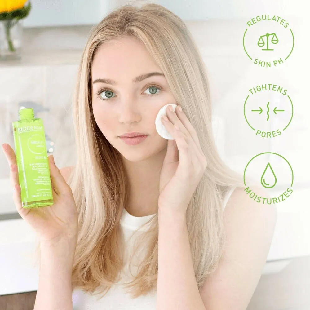 Nước Hoa Hồng BIODERMA Sebium Lotion Giúp Cân Bằng Độ PH, Dưỡng Ẩm Cho Da