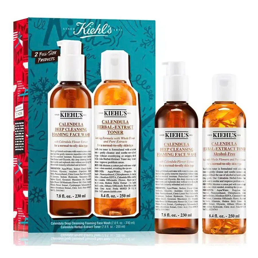 Set Dưỡng Da Kiehl's Since 1851 Cleanse & Soothe Calendula Skincare