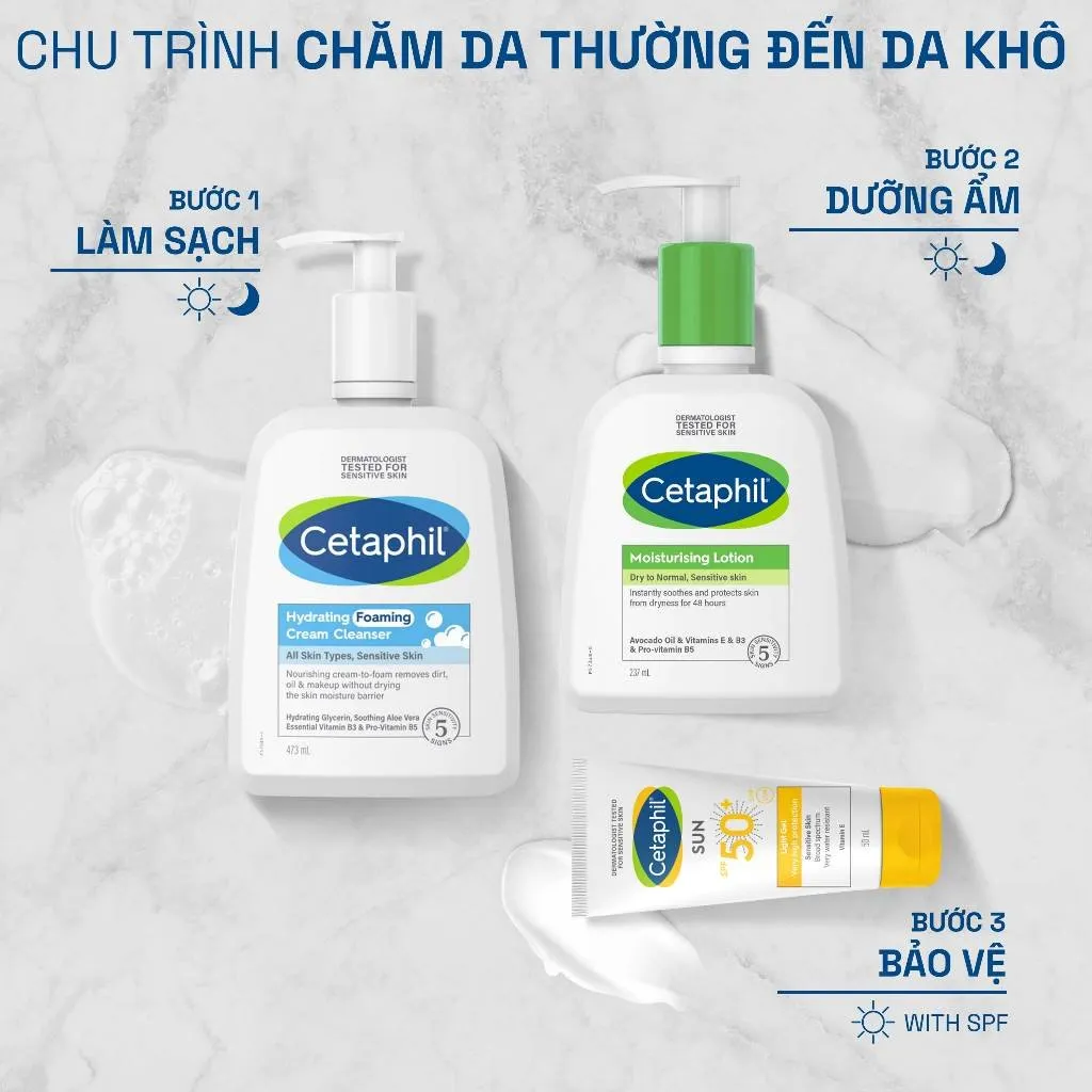 Sữa Dưỡng Ẩm Cetaphil Moisturizing Lotion Dịu Lành Toàn Thân & Da Mặt 237ml