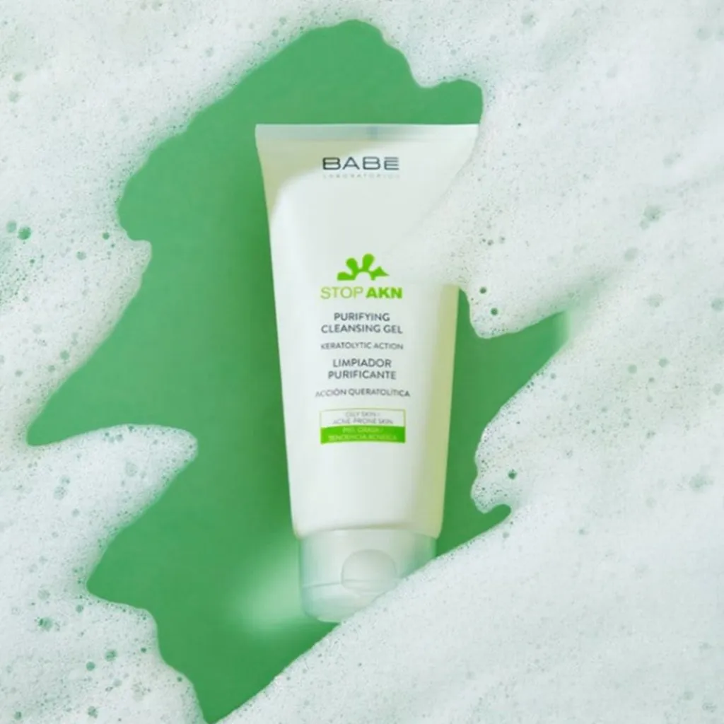 Sữa rửa mặt BABE Stop Akn Purifying Cleansing Gel 200ml