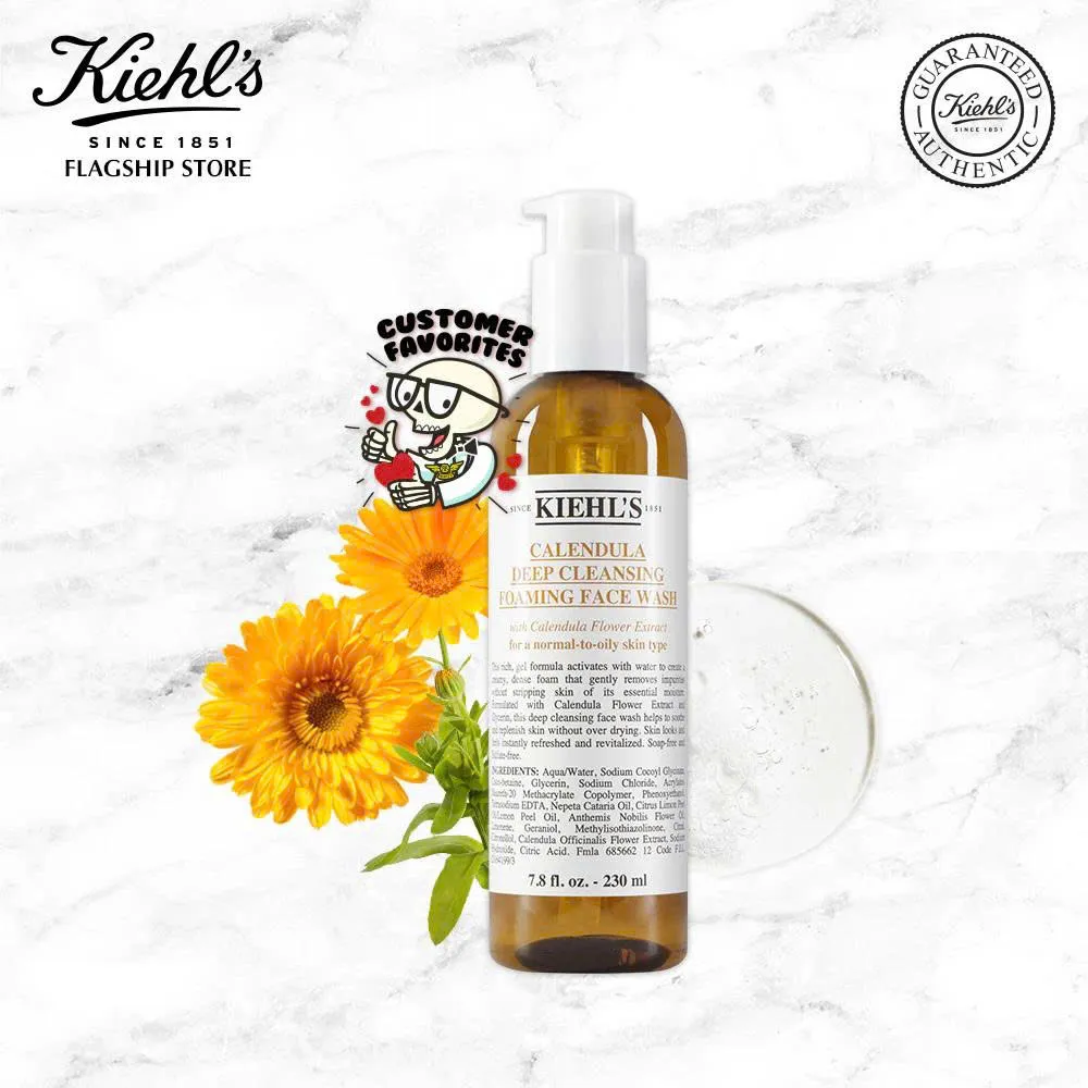 Sữa rửa mặt Kiehl's Calendula Deep Cleansing Foaming Face Wash
