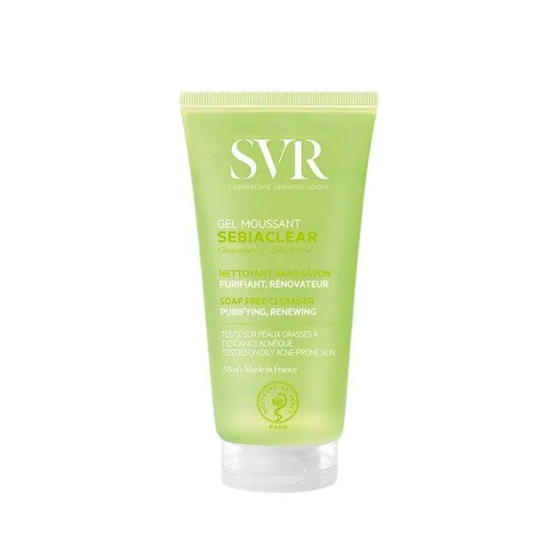 Sữa Rửa Mặt SVR Sebiaclear Gel Mousant - Travelsize 55ml