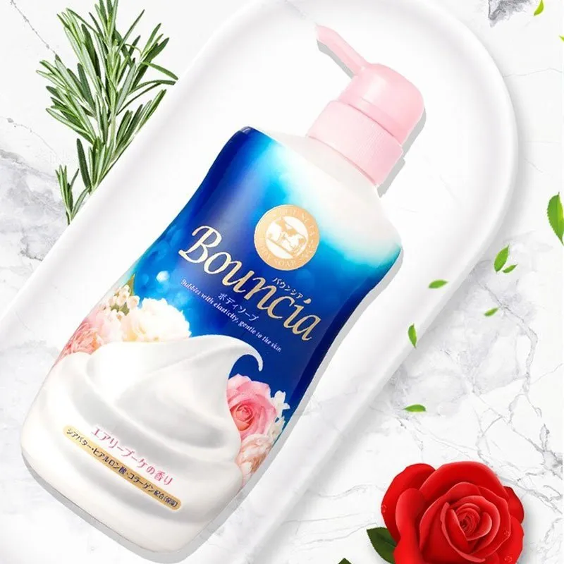 Sữa Tắm Chiết Xuất Sữa Bò BOUNCIA Cow Brand Body Soap Tạo Bọt Siêu Mịn, Dưỡng Ẩm Sâu Cho Da