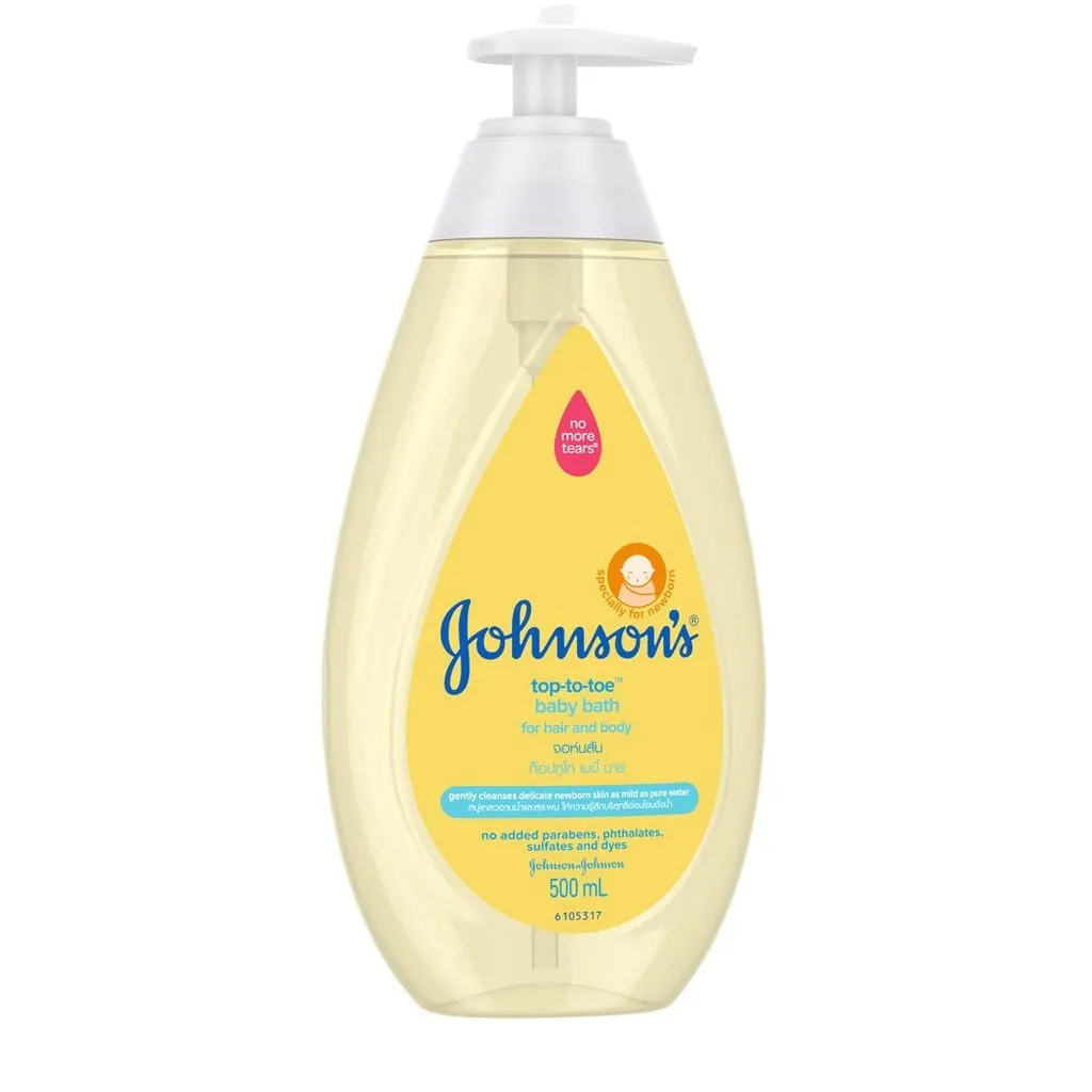 Sữa Tắm Gội Toàn Thân Cho Bé Johnson's Baby Top-To-Toe ( Màu Vàng )