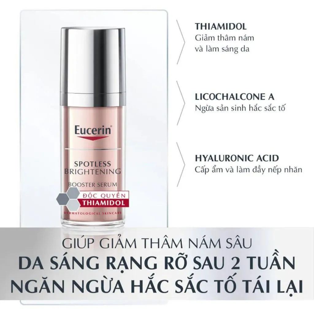 Tinh Chất Chống Nắng EUCERIN Spotless Brightening Serum Spf50+ Giúp Dưỡng Trắng Da