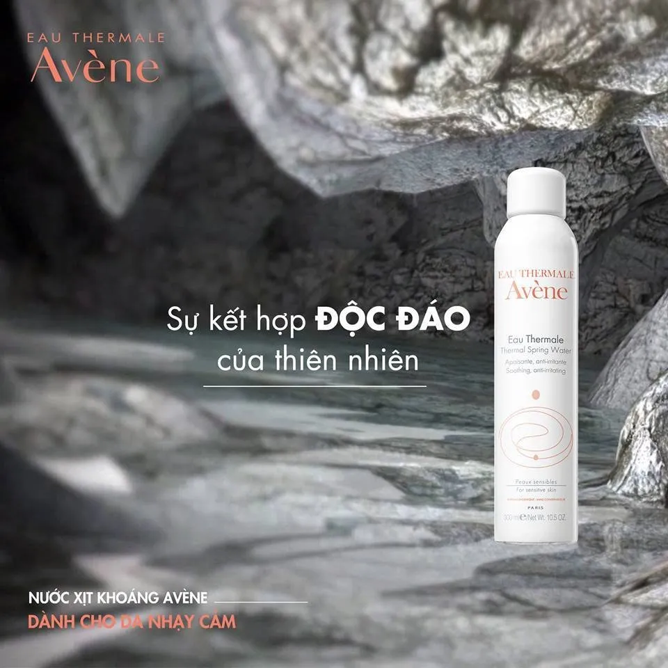Xịt Khoáng AVENE Thermal Spring Water Làm Dịu, Dưỡng Ẩm Tức Thì 50ml